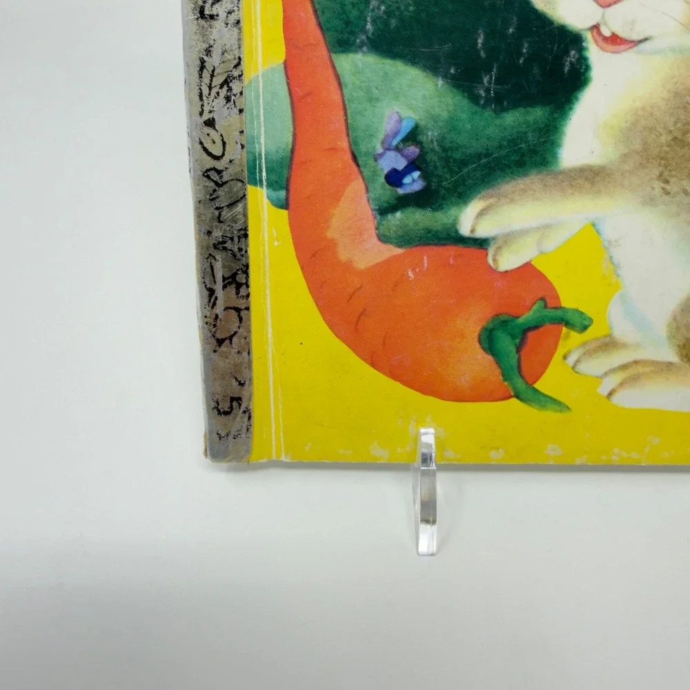Vintage The Lively Little Rabbit Little Golden Book 1971 Collectable